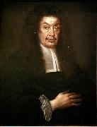 abraham sehopfer Johann Adam Schrag oil